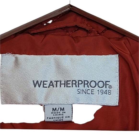 Weatherproof red long-sleeved quilted  modern jacket - Picture 10 of 16